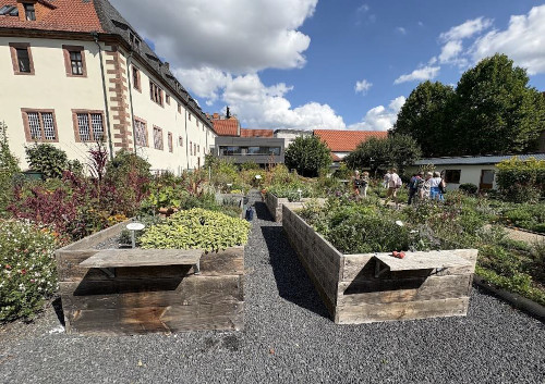 Klostergarten der Benediktinerinnenabtei Fulda