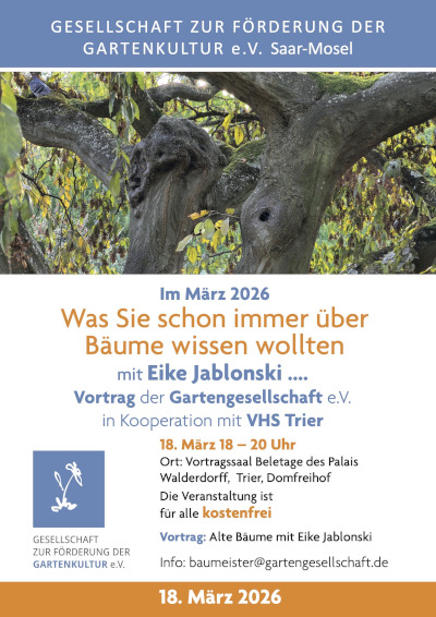Programm26 März BäumeGFGK SaarMosel plakat