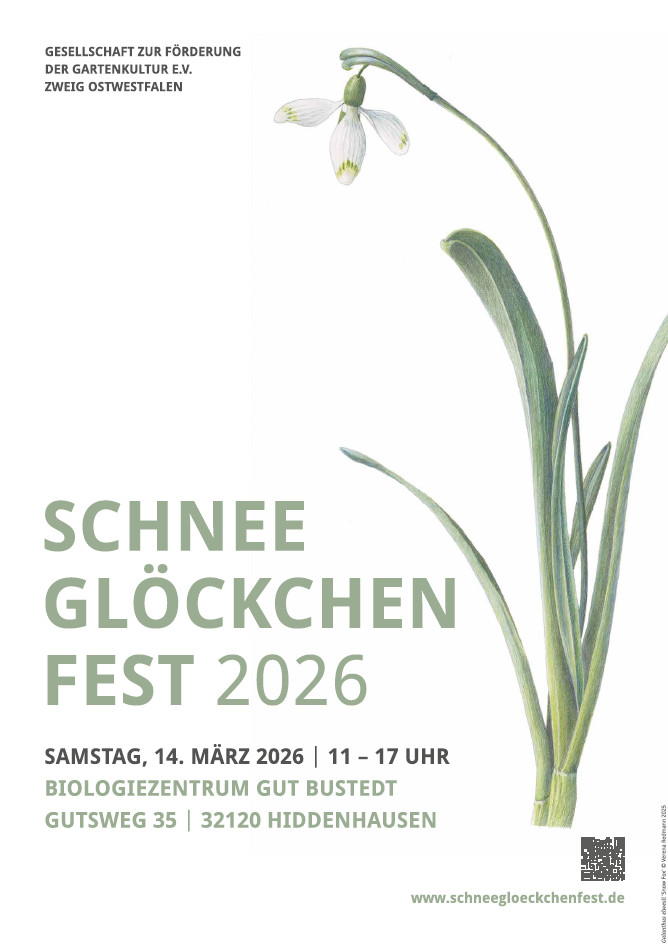 Plakat Schneeglöckchenfest 2026